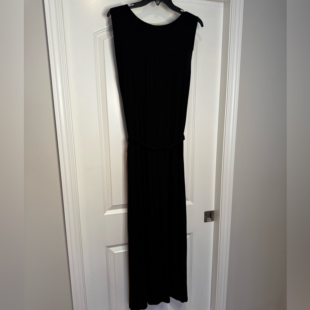 Luxology maxi dress black women’s size large - Picture 8 of 10
